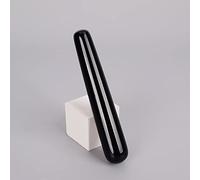 Massaggio in pietra naturale Penna al quarzo in cristallo Gua Sha Yoni Bacchetta Strumento di bellezza 110 mm, opalite decorazione della stanza (Color : Obsidian)