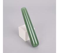 Massaggio in pietra naturale Penna al quarzo in cristallo Gua Sha Yoni Bacchetta Strumento di bellezza 110 mm, opalite (Color : Aventurine)