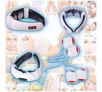 MASSAGGIO MASSAGGIATORE A IMPULSI MAGNETICI COLLO CERVICALE FASCIA TERMICA COLLO