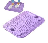 Massaggio per il piede, pressure pad, 19,88 x 16,73 pollici, 5 zone riflessologia con doppia palla traccia, stimolazione della circolazione, muscolo rilassamento opaco per casa palestra recupero