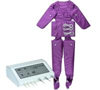 Massaggio Pressoterapico per Tutto Il Corpo Massaggiatore Linfodrenante,Massaggiatore Elettrico per Gambe,Collo E Braccio,Massaggiatore per Circolazione a Compressione D'aria,Purple