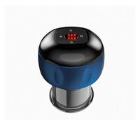 Massaggio raschiatura del corpo, ventosa elettrica intelligente con ventose a vuoto, dispositivo di aspirazione per schiena, collo, braccio(DEEP BLUE)