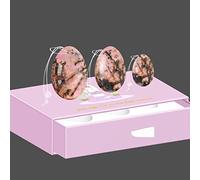 Massaggio Yoni Egg Bacchetta Yoni for donne Muscolo del pavimento pelvico Esercizio di Kegel Palla da massaggio in pietra di giada naturale, set di corde in silicone decorazione della stanza (Color :