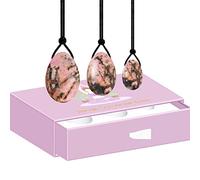 Massaggio Yoni Egg Bacchetta Yoni for donne Muscolo del pavimento pelvico Esercizio di Kegel Palla da massaggio in pietra di giada naturale, set di corde in silicone Collezioni di casa (Color : Drill