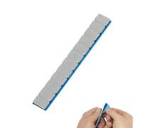 Masse di Bilanciamento, Pesi per Ruote, Pesi Adesivi, Pesi Equilibratura, Pesi di Bilanciamento Rivestito, Striscia Adesiva, Barre Autoadesive, Barretta di Peso, per Equilibratrice Pneumatici, 60 g