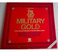 Massed Bands Of The Household Cavalry, Massed Bands Of The Guard Division, Massed Bands From 1st British Corps - VARIOUS MILITARY BANDS Military Gold 4x LP box