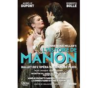 L'histoire De Manon: Opera De Paris (DVD) Karl Paquette Stephane Bullion
