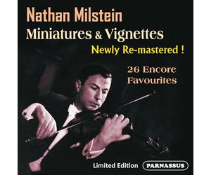 Massenet Nathan Milstein: Miniatures, Vignettes & More (CD)