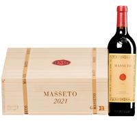 Masseto Toscana IGT 2021 3 bottiglie in cassetta di legno 2,25 l