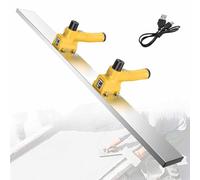 Massetto elettrico per calcestruzzo - Strumento di finitura vibrante ad alta efficienza, 12000 giri/min, avvio a un pulsante, pannello in acciaio inossidabile, include cavo di ricarica di tipo C