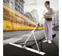 Massetto Elettrico, Strumento Vibrante for La Finitura del Calcestruzzo, Utensile Vibrante for La Finitura Del Calcestruzzo, Righello for Livellamento Superficiale con Righello a Lama(1.2cm/47in)