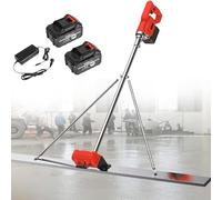 Massetto in calcestruzzo, vibratore Elettrico per calcestruzzo con Motore Senza spazzole, livellatrice Vibrante per Cemento con Batteria al Litio, livellatrice per calcestruzzo, ba