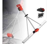 Massetto per Calcestruzzo, Vibratore Elettrico per Calcestruzzo con Motore Senza Spazzole, Batteria al Litio Livellatrice Vibrante per Cemento, Livellatrice per Calcestruzzo,2M-1Xbattery