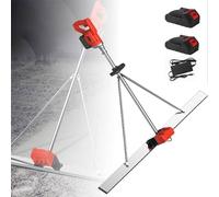 Massetto per Calcestruzzo, Vibratore Elettrico per Calcestruzzo con Motore Senza Spazzole, Batteria al Litio Livellatrice Vibrante per Cemento, Livellatrice per Calcestruzzo,1.5M-2Xbattery