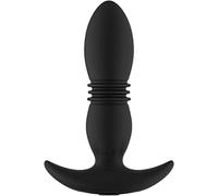 Masseur de prostate extensible, avec télécommande sans fil intégrée, en pierre dure, permettant de masser la prostate et la zone du vestibule, masseur