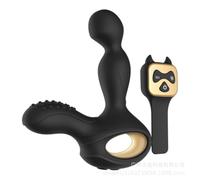 Masseur prostatique, stimulateur, vibromasseur, masseur prostatique, plug anal, jouet en silicone pour le point G, 10 vitesses