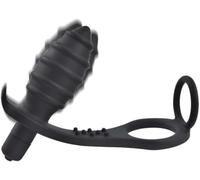 Masseur prostatique, vibromasseur à anneau, de la prostate, 10 modes de vibration