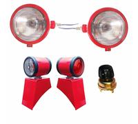 Massey Ferguson 35 FE35 65 Trattore Luci 12V Lampada Lato Maggiordomo Supporto A