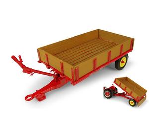 Massey Ferguson 3t Rimorchio Trailer 1:32 Model 5329 UNIVERSAL HOBBIES
