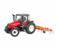 Massey Ferguson Trattore E Coltivatore Playset 1:32 Britains Farm 43335