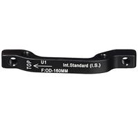 Massi Adapt.-Disco Freno 160 mm del., Colore: Nero