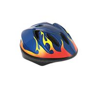 Massi Child Ray Blu/Fuoco Casco per Ciclismo Bambini, Bambini, 52-56cm
