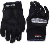 Massi Expert Carbon - Voodoo - Guanti da Ciclismo Unisex, Colore Nero, Talla L