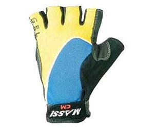 Massi - Guanto PRO-Gel Blu/Giallo T. S