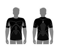 Massi M/C Thermetic Evolution Carbon Maglietta da Uomo