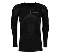 Massi m/l thermetic Evolution Carbon T-Shirt Manica Lunga Uomo, Uomo, Nero, L