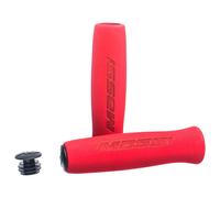 Massi Comp Light Foam - Impugnature per Bicicletta, Colore Rosso