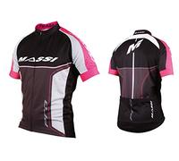 Massi PRO Team - Maglia da Donna, Donna, Fucsia, XS