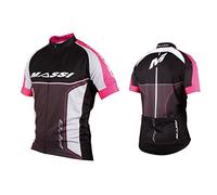 Massi Pro Team Short Sleeve Jersey Rosa L Uomo Fuchsia