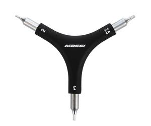 Massi Triple Allen Key 2/2.5/3 Mm One Size