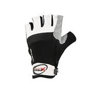 Massi X PRO Series - Guanti da Ciclismo Unisex, Colore Nero/Bianco, Taglia XL