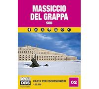Massiccio del Grappa sud. Carta per escursionisti 1:25.000