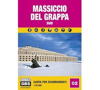Massiccio del Grappa sud. Carta per escursionisti 1:25.000