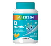 Massigen D Gummy Integratore Funzione Muscolare, 60 Caramelle