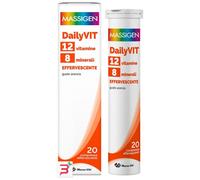 MASSIGEN DAILYVIT 12 VITAMINE 8 MINERALI EFFERVESCENTE 20 COMPRESSE
