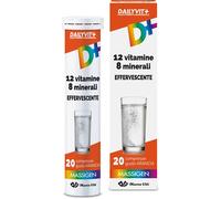 Massigen Dailyvit+ 12Vitamine 8Minerali Integratore Effervescente, 20 compresse