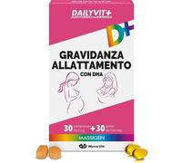 Massigen Dailyvit Integratore Gravidanza e Allattamento 30 Perle + 30 Compresse