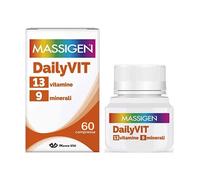 Massigen Dailyvit+ - Integratore multivitaminico per il fabbisogno nutrizionale, 60 compresse