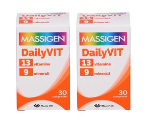 Massigen® Dailyvit® Multivitaminico Compresse 2x30 pz Compresse