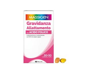Massigen DailyVit Multivitaminico Gravidanza e Allattamento Senza Glutine In