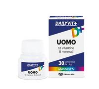 Massigen Uomo – Integratore Multivitaminico Multiminerale, 12 vitamine 8 minerali, 30 compresse