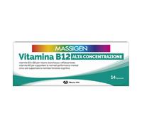 Massigen DailyVit+ - Vitamina B12 Alta Concentrazione, 14 flaconcini