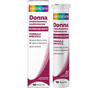 MASSIGEN DONNA MULTIVITAMINICO E MULTIMINERALE EFFERVESCENTE 20 COMPRESSE