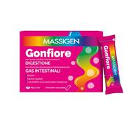 Massigen Gonfiore Integratore Alimentare a base di Enzimi, 20 Stick Pack