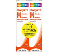 Massigen Integratore Massigen Dailyvit vitamine e minerali, 20+20cpr
