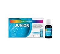 Massigen Junior - Integratore multivitaminico per la crescita, 10 flaconcini da 25 ml